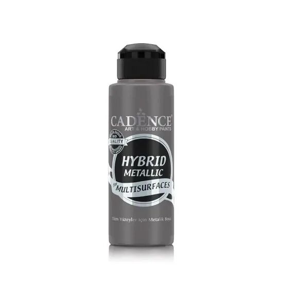 Cadence Hibrit Metalik Multisurface Boya H819 Antik Antrasit 120ml
