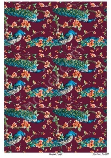 Lineart Pirinç Dekopaj Kağıdı Model - 2277