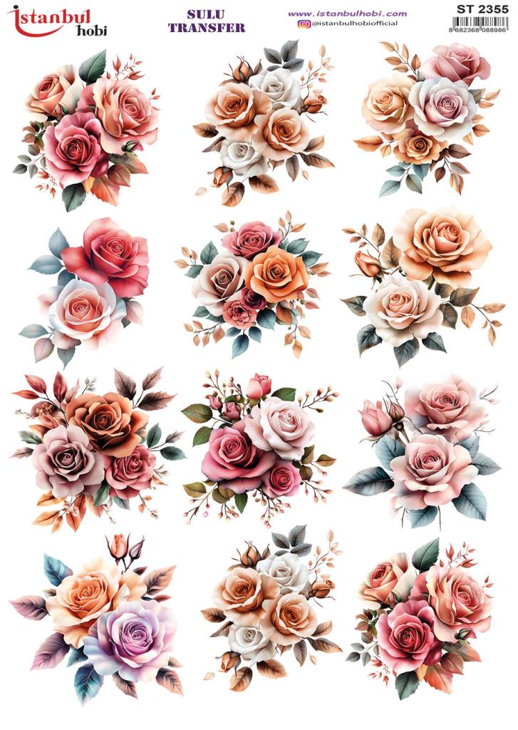 Sulu Transfer Kağıdı 25x35cm ST-2355