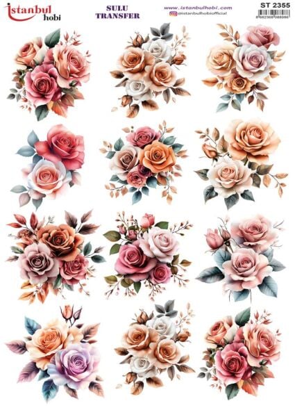 Sulu Transfer Kağıdı 25x35cm ST-2355