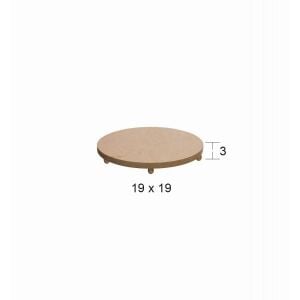 Ahşap Yuvarlak Sunumluk 19x19cm SN16
