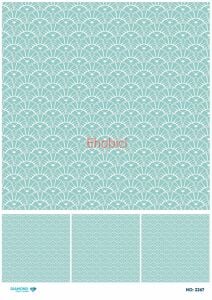 Diamond Pirinç Dekopaj Kağıdı - 2267