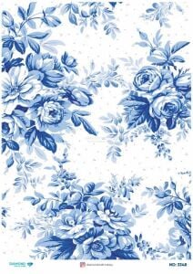 Diamond Pirinç Dekopaj Kağıdı - 3348