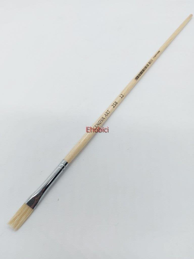 Cenova Art 258 Bristle Kıl Fırça No:12