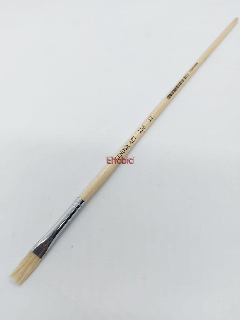 Cenova Art 258 Bristle Kıl Fırça No:12