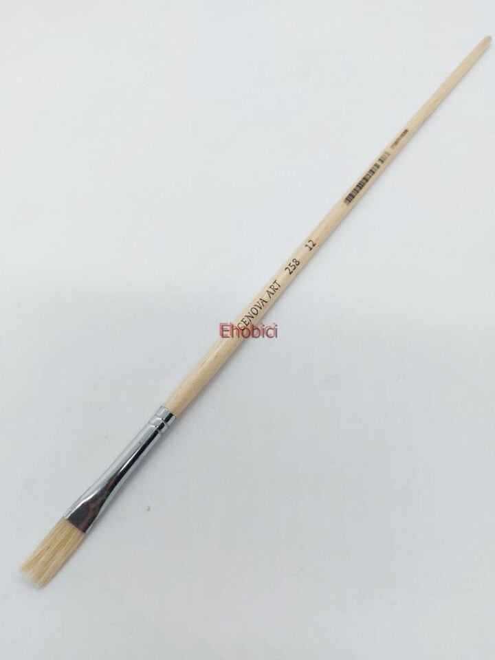 Cenova Art 258 Bristle Kıl Fırça No:12