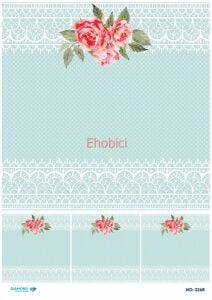 Diamond Pirinç Dekopaj Kağıdı - 2268