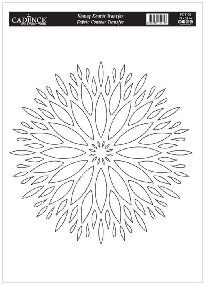 FCT05  Cadence Kumaş Kontür Transfer 25x35cm