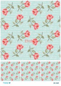 Diamond Pirinç Dekopaj Kağıdı - 2269