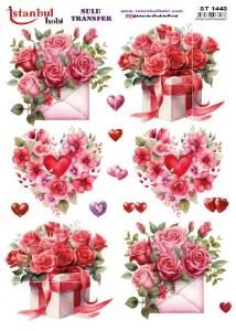 Sulu Transfer Kağıdı 25x35cm ST-1443