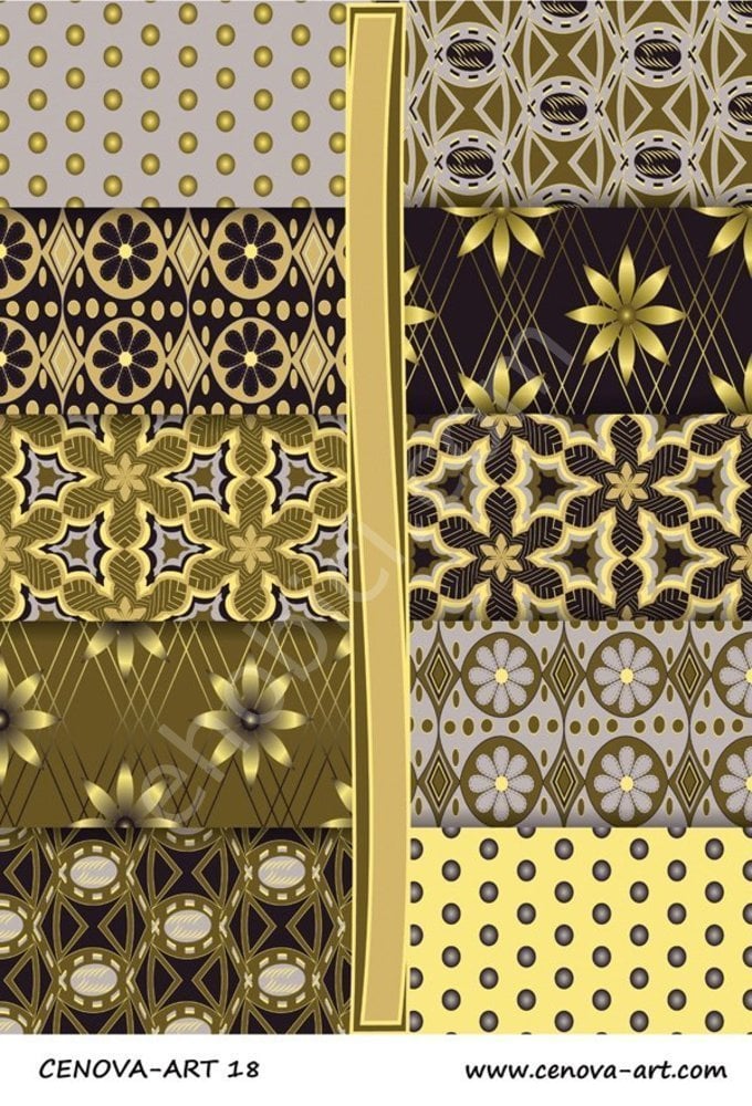 Cenova Art Dekupaj Kağıdı 018
