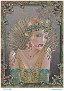 Diamond Pirinç Dekopaj Kağıdı - WM-044