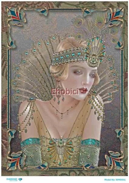 Diamond Pirinç Dekopaj Kağıdı - WM-044