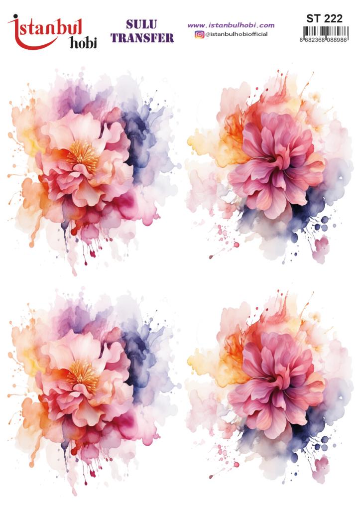 Sulu Transfer Kağıdı 25x35cm ST-222