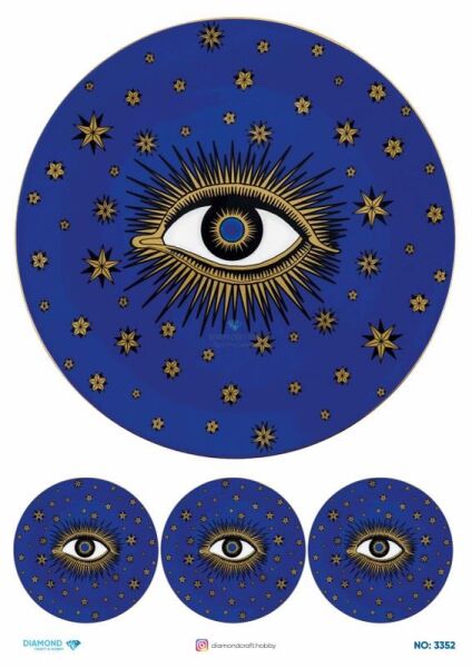 Diamond Pirinç Dekopaj Kağıdı - 3352