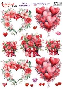 Sulu Transfer Kağıdı 25x35cm ST-1442