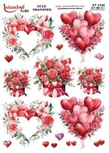 Sulu Transfer Kağıdı 25x35cm ST-1442