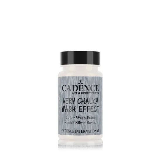 Cadence Very Chalky Wash Effect Renkli Silme Boyası 01 Beyaz 90ml