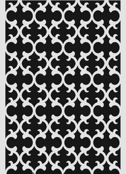 Ardışık Desen Stencil Şablon (25x35) R-044