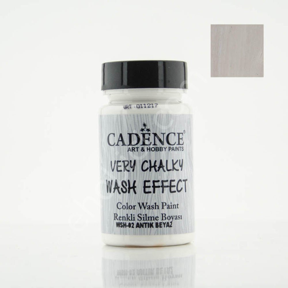 02 Antik Beyaz - Wash Effect - Renkli Silme Boyası