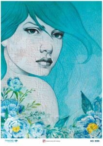 Diamond Pirinç Dekopaj Kağıdı - 3355