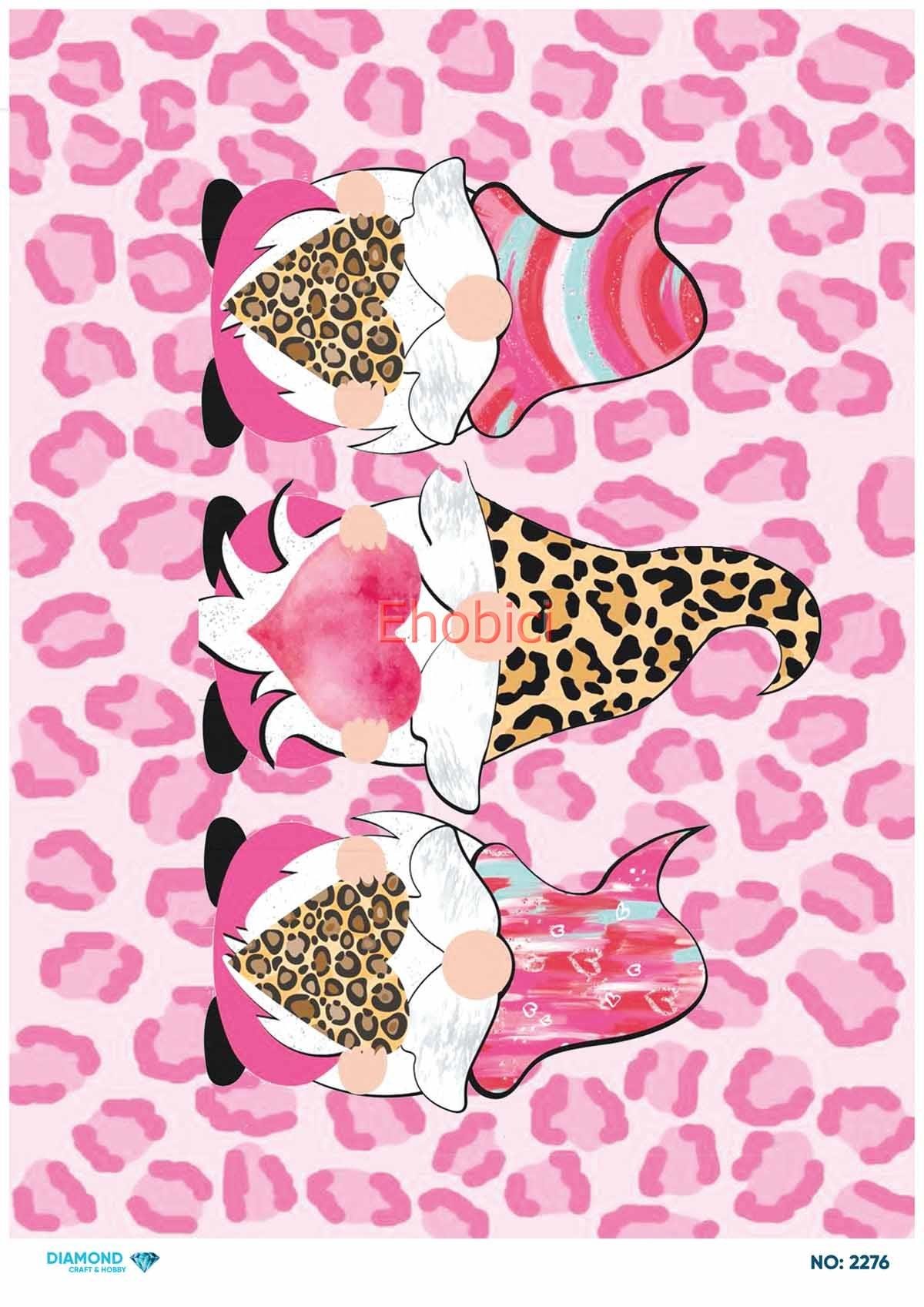 Diamond Pirinç Dekopaj Kağıdı - 2276