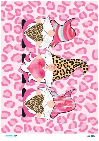 Diamond Pirinç Dekopaj Kağıdı - 2276