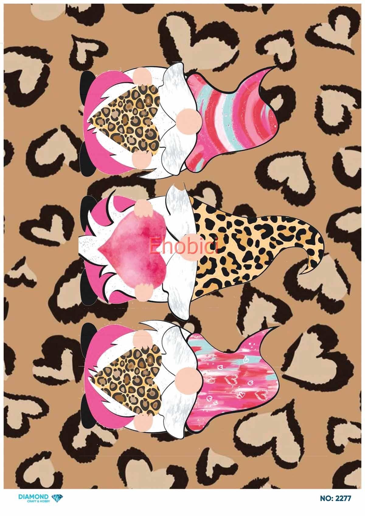 Diamond Pirinç Dekopaj Kağıdı - 2277