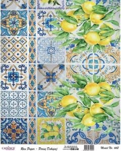 Cadence Pirinç Dekopaj Kağıdı - Model 662