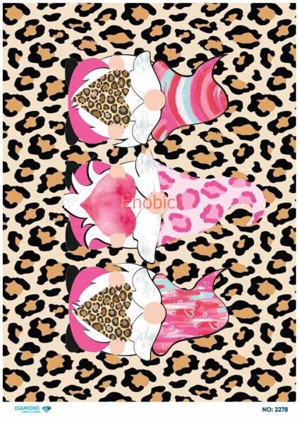 Diamond Pirinç Dekopaj Kağıdı - 2278