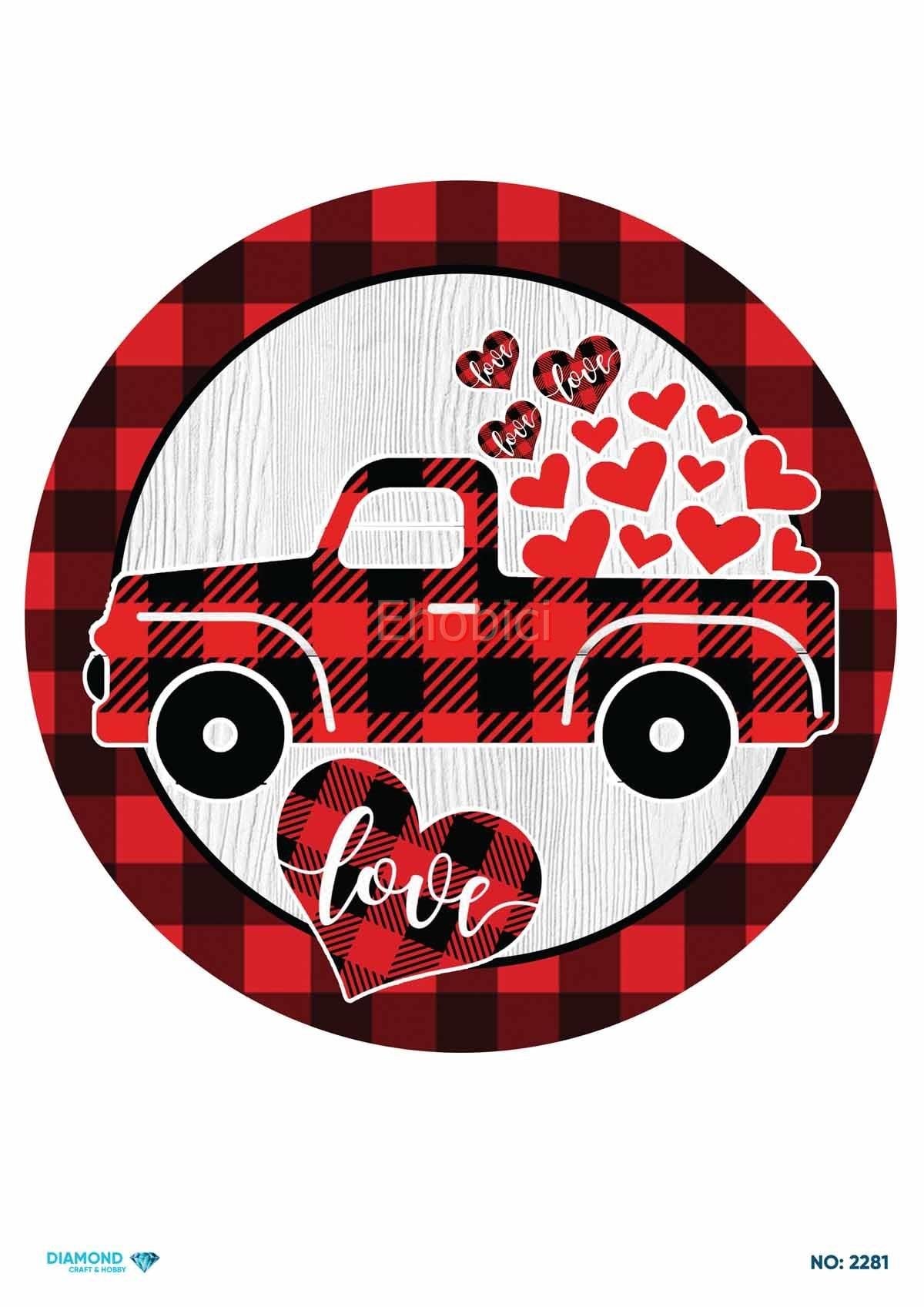 Diamond Pirinç Dekopaj Kağıdı - 2281