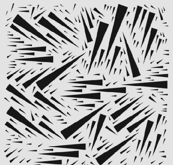 Geometrik Desenler Stencil Şablon (25x25) GE-068