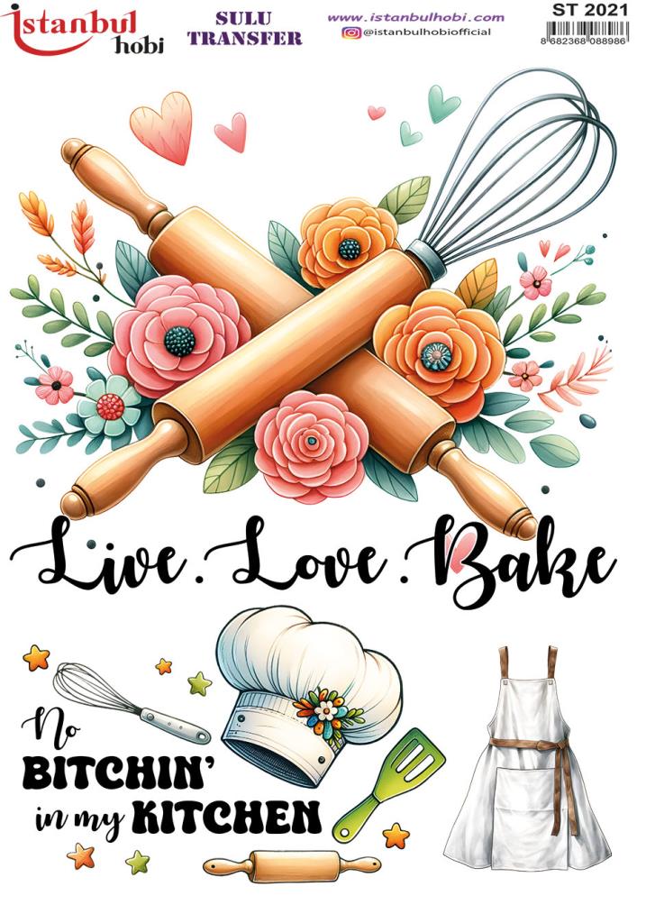 Sulu Transfer Kağıdı 25x35cm ST-2021