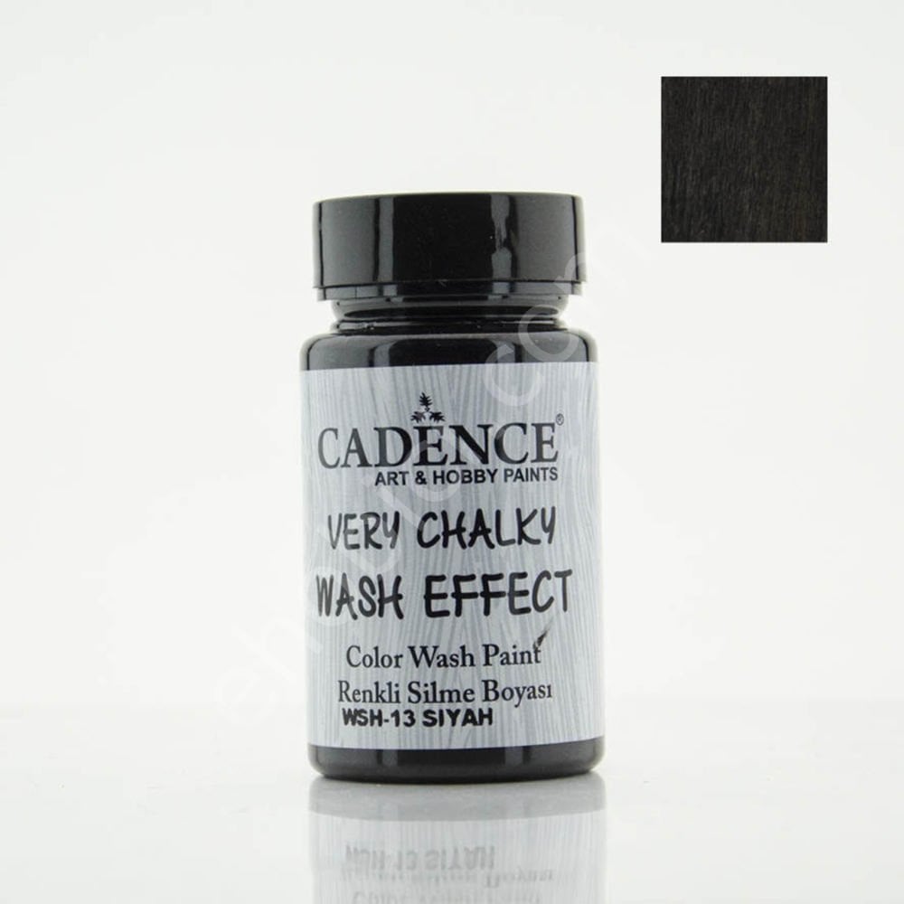 13 Siyah - Wash Effect - Renkli Silme Boyası