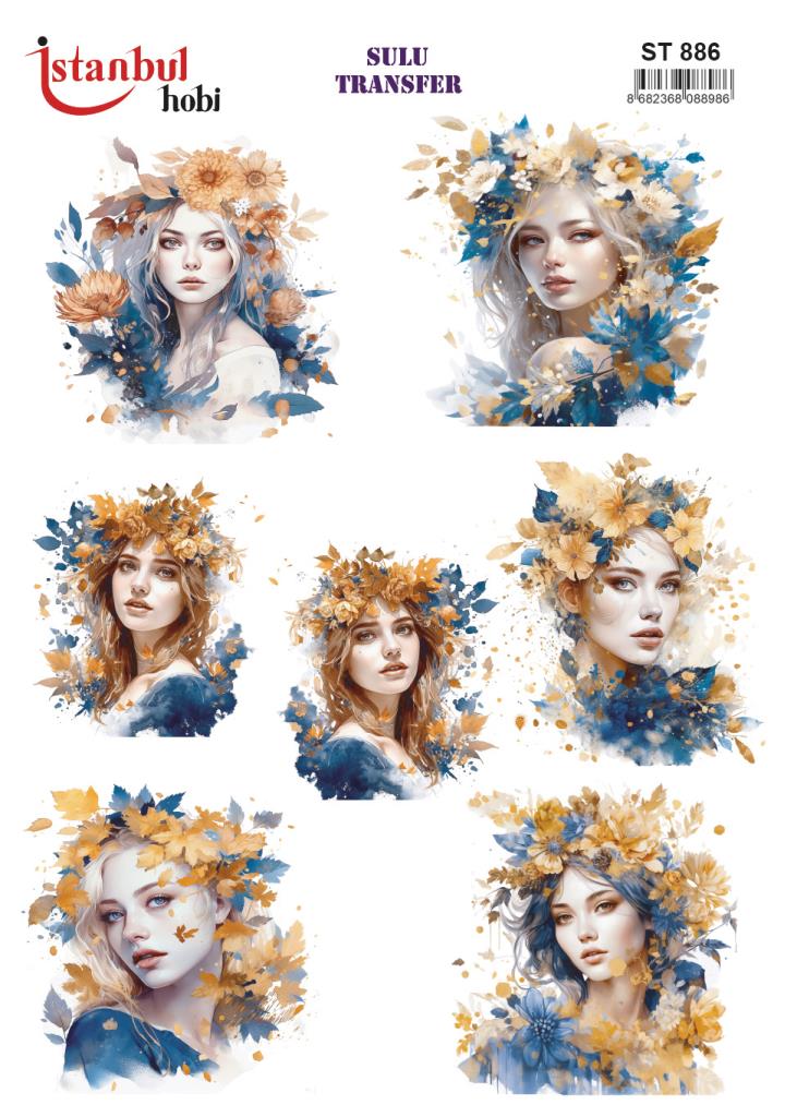 Sulu Transfer Kağıdı 25x35cm ST-886