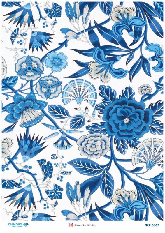 Diamond Pirinç Dekopaj Kağıdı - 3367