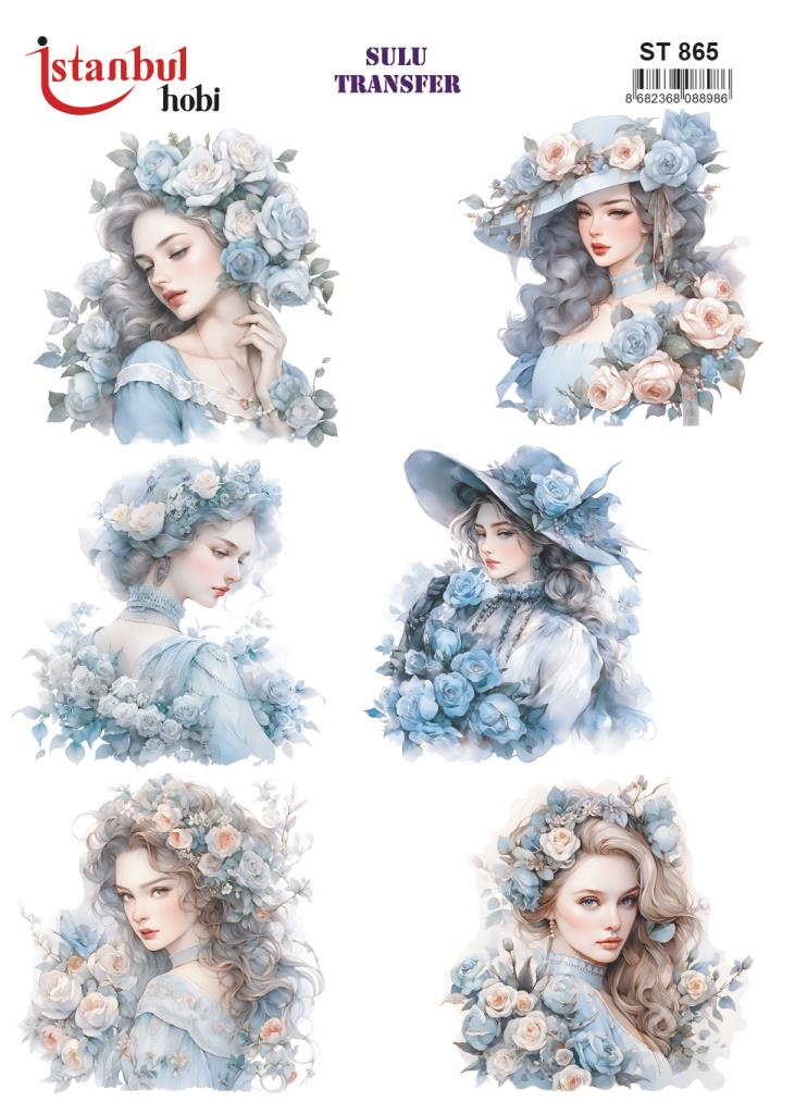 Sulu Transfer Kağıdı 25x35cm ST-865