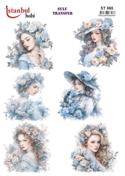 Sulu Transfer Kağıdı 25x35cm ST-865