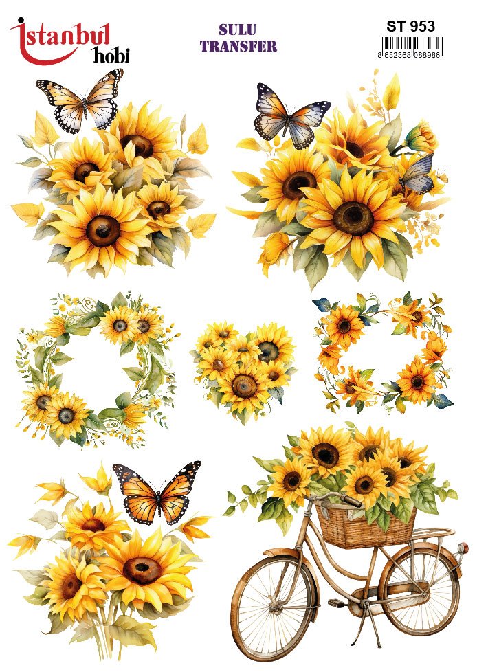 Sulu Transfer Kağıdı 25x35cm ST-953