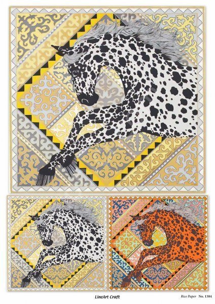 Lineart Pirinç Dekopaj Kağıdı Model - 1384