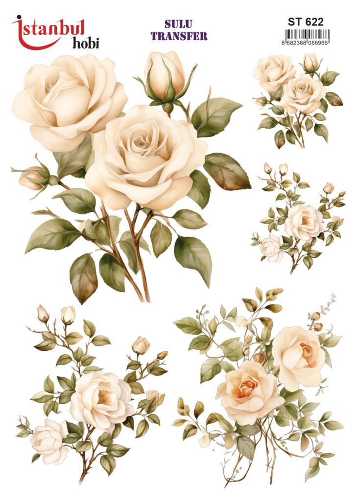 Sulu Transfer Kağıdı 25x35cm ST-622