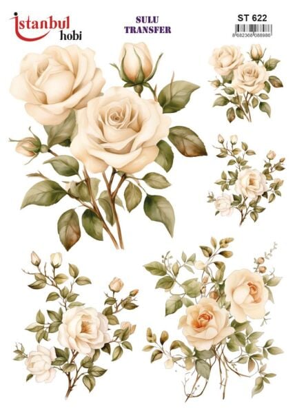 Sulu Transfer Kağıdı 25x35cm ST-622