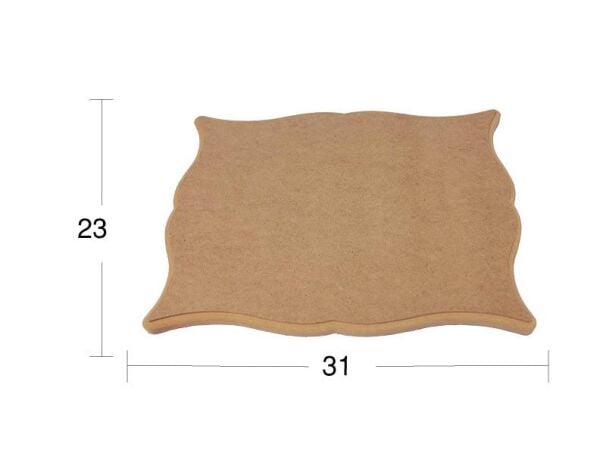 Ahşap Pano 31x23cm PA203