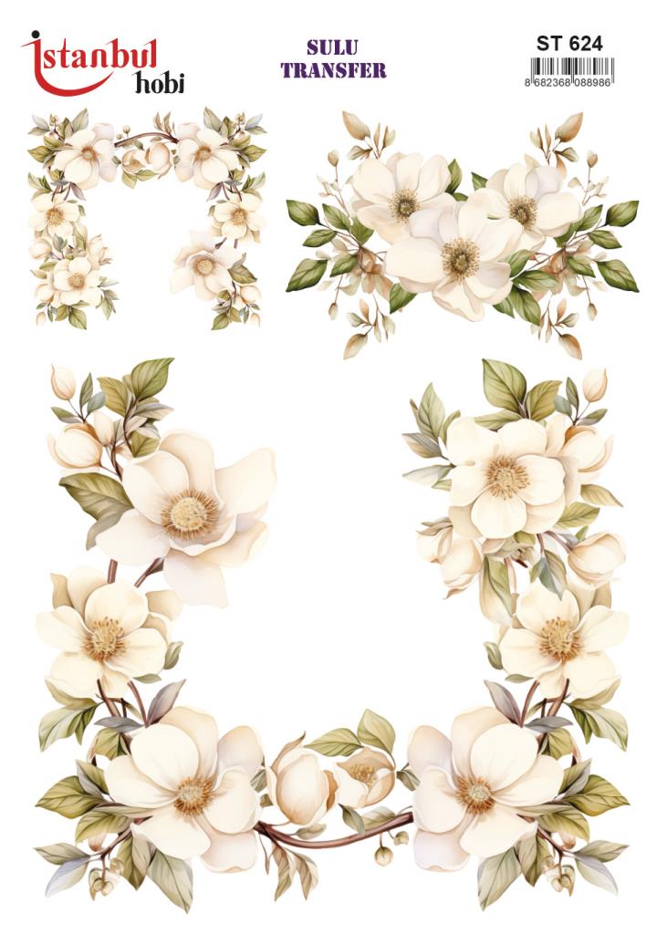 Sulu Transfer Kağıdı 25x35cm ST-624