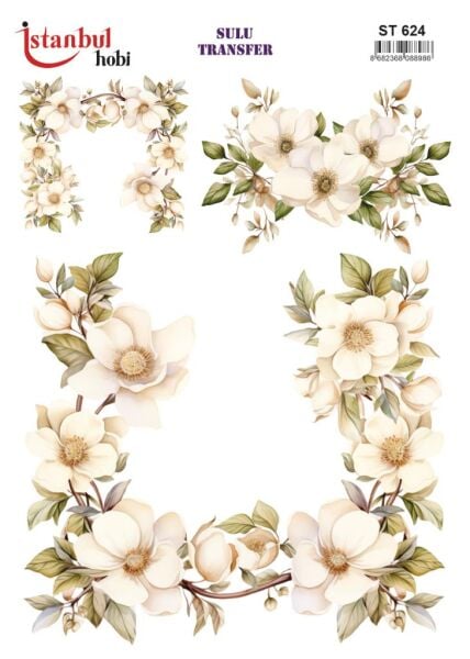 Sulu Transfer Kağıdı 25x35cm ST-624