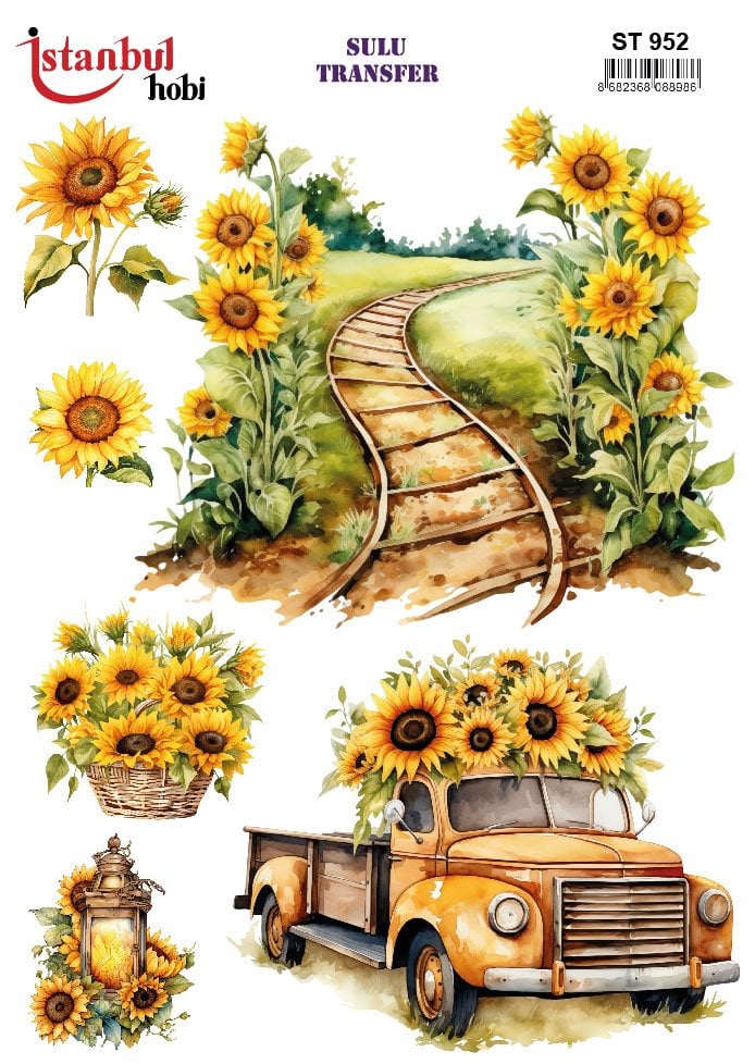 Sulu Transfer Kağıdı 25x35cm ST-952