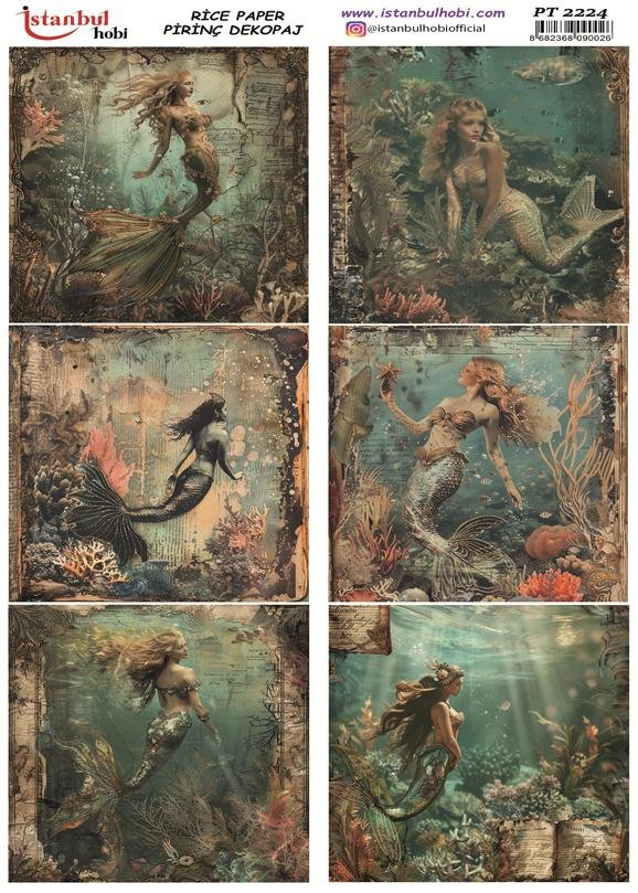 Pirinç Dekopaj Kağıdı 30x42cm PT-2224