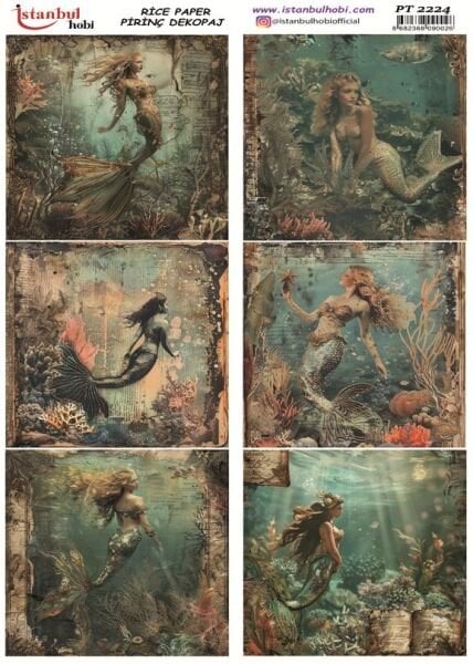 Pirinç Dekopaj Kağıdı 30x42cm PT-2224