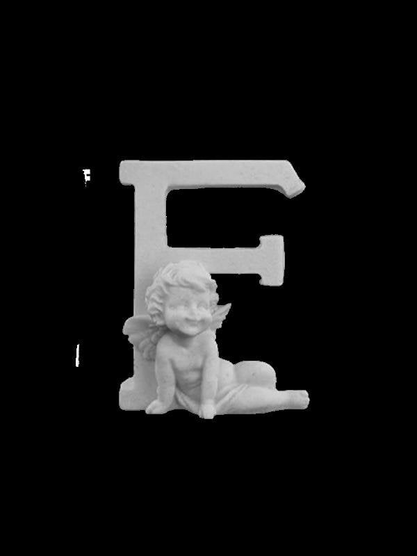 Polyester Harf Melekli -F- 8x6cm P393