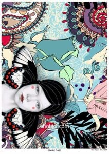 Lineart Pirinç Dekopaj Kağıdı Model - 3169